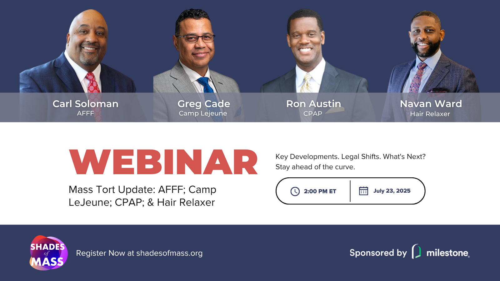 Webinar_ Mass Tort Update - Ben Webinar Mass Tort Update